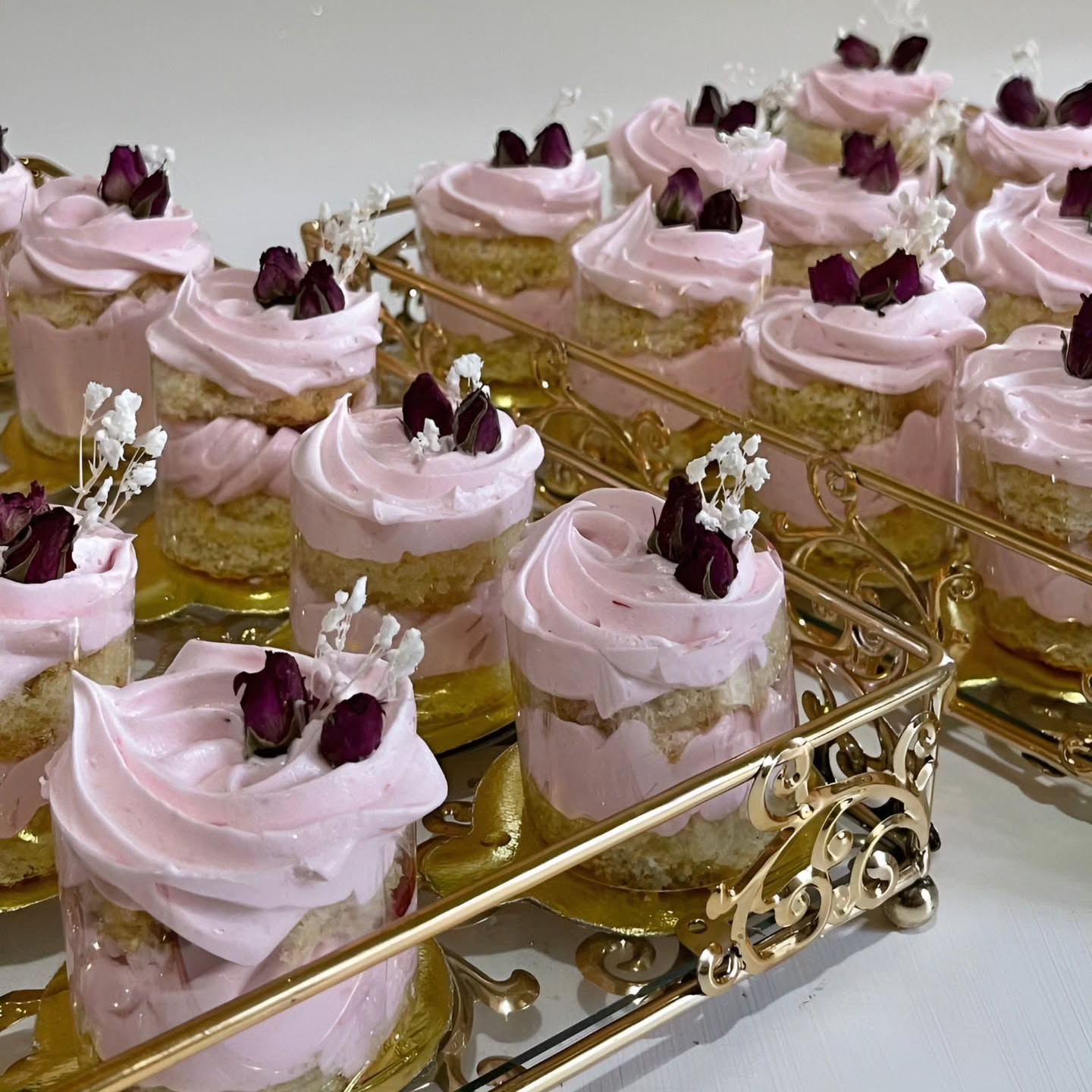 Classic White Wedding Cake - Front View